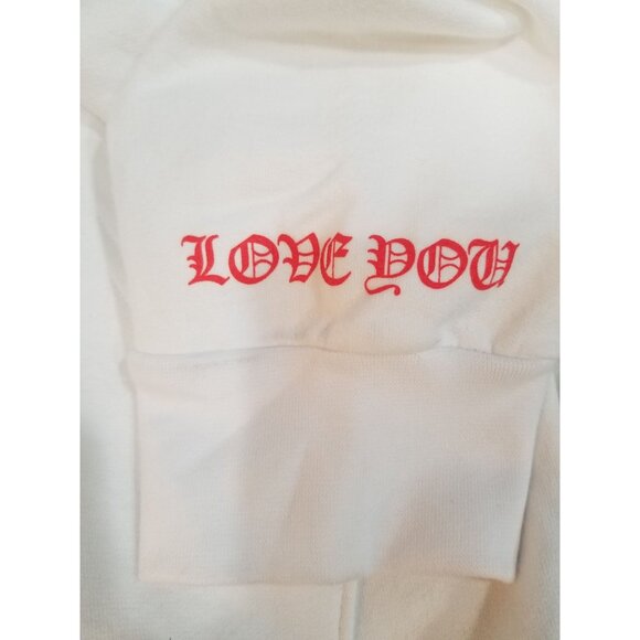 Chrome Hearts Laurie Lynn Stark Love You Red Letter Hoodie Size XL PRE-OWNED - Picture 5 of 12